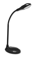 ECOLITE LS1009S-CR LED stolní lampa,5W,310lm,4000K,černá
