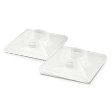 GPH VPU 29x29 Úchytka k vázací pásce bílá