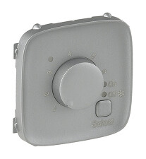 LEGRAND 755327 Valena Allure, krytka termostatu podlahového hliník