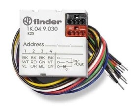 FINDER 1K.04.9030 KNX univerzální Interface 4 vstupy, LED