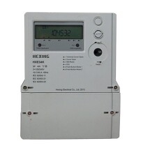 HEXING HXE34K Elektroměr 3x230/400V, 0,25-5 (100A) MID - určen pro fakturační měření