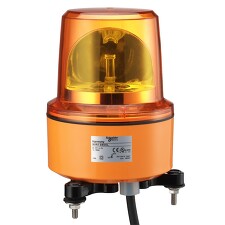 SCHNEIDER XVR10B05 Rotační maják, prům.106mm, LED 24V AC/DC, IP23, oranžová