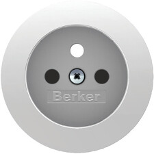 BERKER 3965762089 Centrální díl pro zásuvku se zemnícím kolíkem s ochrannou proti dotyku