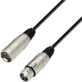 ADAM HALL K3MMF1000 Mikrofonní XLR propojovací kabel, 10 m, černá