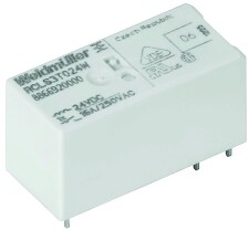 WEIDMÜLLER 1984080000 RCLS3L024W Relé 1xNO AgSnO2, 24VDC 16A, Plug-in