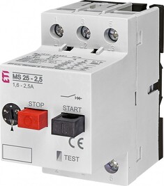 ETI 004600070 Motorový spouštěč MS25-2,5A