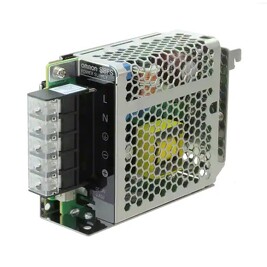 OMRON S8FS-G05005CD Zdroj napájení, 50W, 100-240VAC vstup, 5 VDC/8A výstup, montáž na DIN