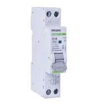 NOARK 111162 Ex9NLE Jednomodulový proud.chránič+jistič 6kA, 1+Npól, B, 16A, 30mA, A