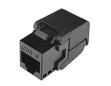 SOLARIX 25286801 SXKJ-6-UTP-BK-SA KEYSTONE Datová zásuvka RJ45 CAT6 UTP samořezná černá