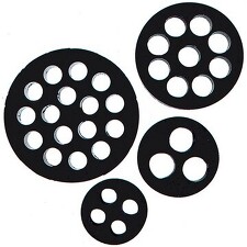 LAPP 53325540 SKINTOP DIX-M 25540 Vícenásobná těsnicí vložka; M 25; Počet kabelových vstupů: 5pc.; Průměr otvoru: 4mm; černá