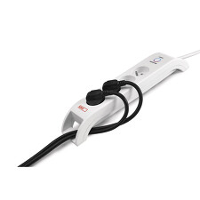 EMOS P54012 Přepěťová ochrana 900J – 4 zásuvky, 2m, bílá 