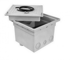 MALPRO R.8171MV Šachta do země pro zkušební svorku 250x250 mm, vodotěsná