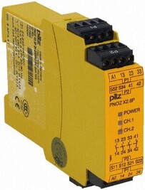 PILZ 777302 PILZ PNOZ X2.8P 24-240VAC/DC 3n/o 1n/c jednotka nouz. vypnutí