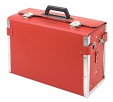 CIMCO 170078 Kožený kufr VDE červený 480 x 220 x 380 mm