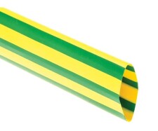 CIMCO 184124 Smršťovací návlek 2:1 zeleno/žlutá 25 - 51 mm (25 m)