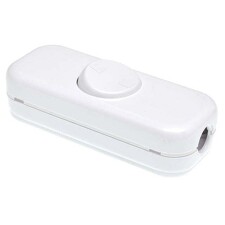 KOPP 1936.0100.8 Vypínač šňůrový 2P bílý/průchozí/10 A