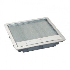 LEGRAND 088005 Univerzální kryt 16/24mod. nerezový