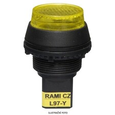 RAMI L97-W-24 indikační signálka / bílá *RAM03597
