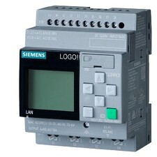 SIEMENS 6ED1052-1MD08-0BA1 LOGO! 12/24RCE, logic module, display PS/I/O: 12/24VDC/relay