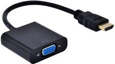 AQ CVA106 Redukce HDMI, VGA (D-SUB) + konektor audio výstup 3,5 mm Jack (samice)