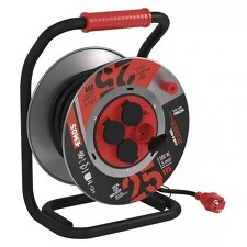 EMOS P084254 buben kovový 4z 25m 1,5mm²