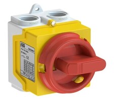 ABB ELSYNN ONE20M4Y Odpínač 20A 4P v krytu IP67, žluto-červená *1SCA135540R1001 ABB ELSYNN ONE20M4Y Odpínač 20A 4P v krytu IP67, žluto-červená *1SCA135540R1001