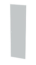 SOLARIX 86005951 Dveře plechové pro LC-50 42U, šířky 600, plné, RAL 7035, 1-bodový zámek