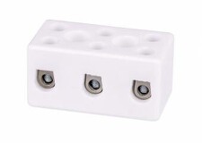 SEZ-DK ZPA3-6A Keramická svorkovnice 3x6mm² s otvory pro upevnění *CPO-10A-3P
