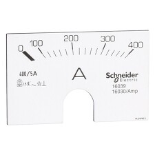 SCHNEIDER 16039 AMP stupnice ampérmetru 0-400A