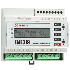 EME319-230V5A Elektroměr pro nepřímé měření X/5A