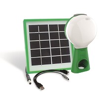 SCHNEIDER AEP-LL01-S1000 Mobiya Lite přenosné bateriové světlo se solárním panelem