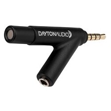 Dayton Audio iMM-6 Calibrated Measurement Microphone for iPhone