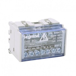 LEGRAND 004880 Svorkovnice rozvodná modulová 2P 100A 4M