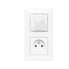 LEGRAND 752195 NETATMO Valena LIFE, startovací kit ( brána + spínaná zásuvka ) bílá