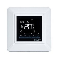 DEVI 140F1055 termostat elektronický prog. pro podlahové vytápění DEVIreg Opti bílá