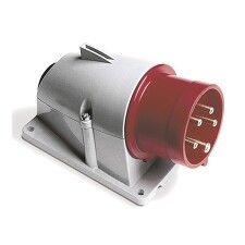 ABB 2CMA193307R1000 Přívodka nástěnná 16A 5p IP44 6h šedá-červená 416BS6