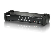 ATEN CS1924-AT-G KVMP switch, 4-Port USB 3.0 4K DisplayPort
