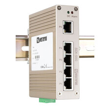 OMRON WES SDI-550 Nespravovaný 5-Port 10/100Base-TX Ethernet spínač, montáž na DIN lištu