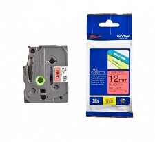 BROTHER TZE-431 Páska červená / černá (12mm, laminovaná, 8m)