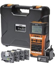 BROTHER PT-E550WSP Popisovač s kufrem, PROMO - 4 pásky zdarma