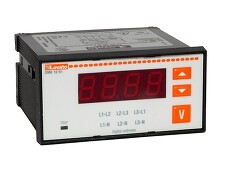LOVATO DMK10R1 Třífázový digitální voltmetr s programovatelným reléovým výstupem