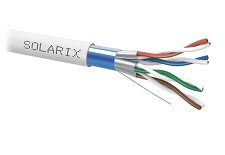 SOLARIX 26000038 SXKD-6A-FFTP-LSOH Instalační kabel CAT6A FFTP Dca-s2,d2,a1