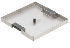 LEGRAND 089688 Deska pro kovovou podlahovou krabici 24mod IP30 2 vývody