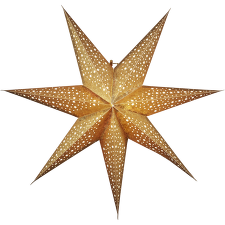 STAR 501-27 BLINKA papírová hvězda IP20 zlatá