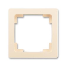ABB 3901J-A00010 C1, SWING Rámeček jednonásobný; krémová