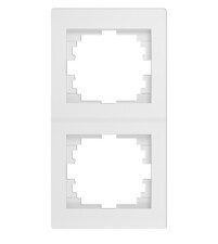 KANLUX 25122 LOGI Dvojnásobný vertikální rámeček - bílá