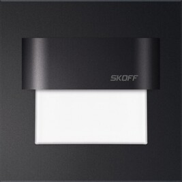SKOFF MH-TAN-D-W-1 LED nástěnné svítidlo TANGO černá, studená, IP66