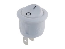 ARCOLECTRIC R13112AWW076B Kolébkový spínač, 250VAC, 10A, bílá 