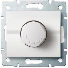 KANLUX 25082 LOGI Otočný stmívač 500W s filtrem - bílá