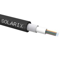 SOLARIX 70294129 SXKO-CLT-12-OS-LSOH optický kabel 12vl 9/125 LSOH Eca černý
